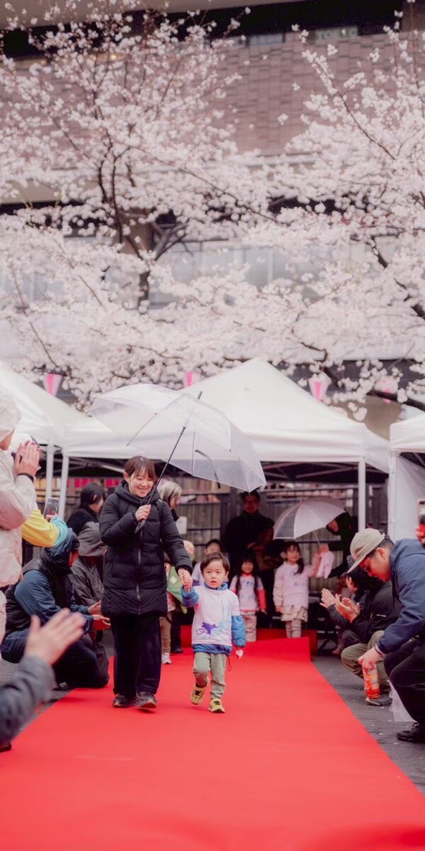 1KIDS RUNWAY in 目黒桜まつり